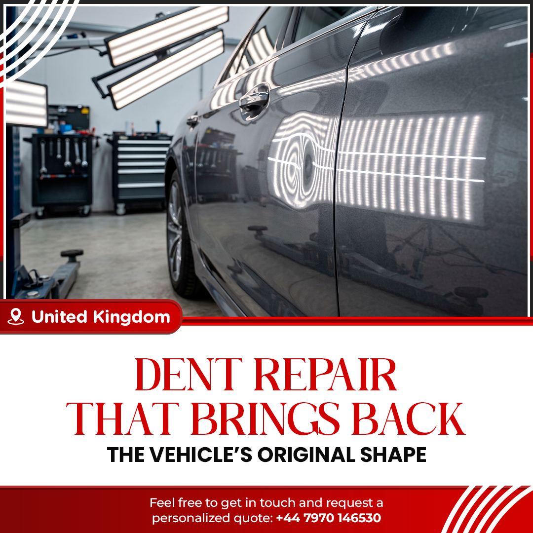 Dent Repair That Brings Back the Vehicle’s Original Shape