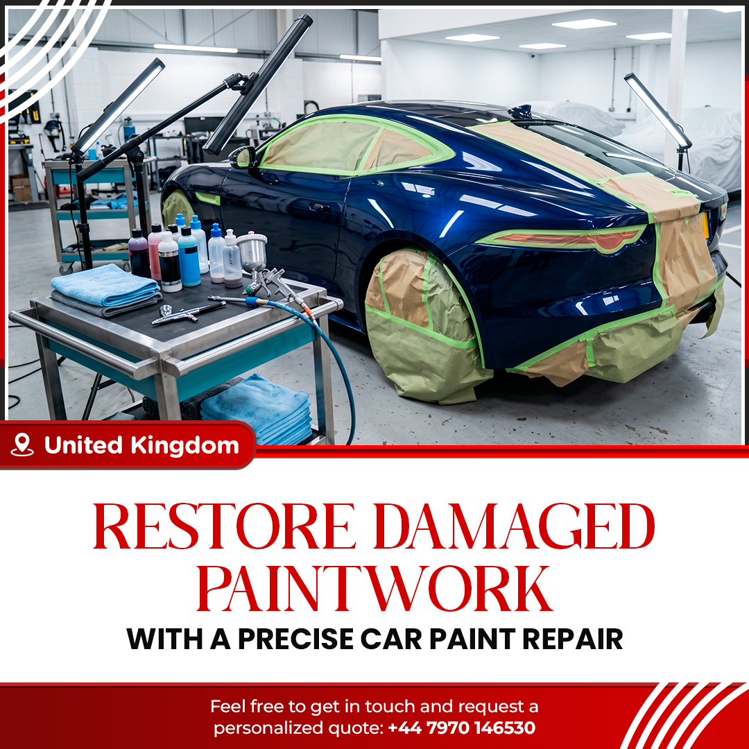 Restore Damaged Paintwork with a Precise Car Paint Repair