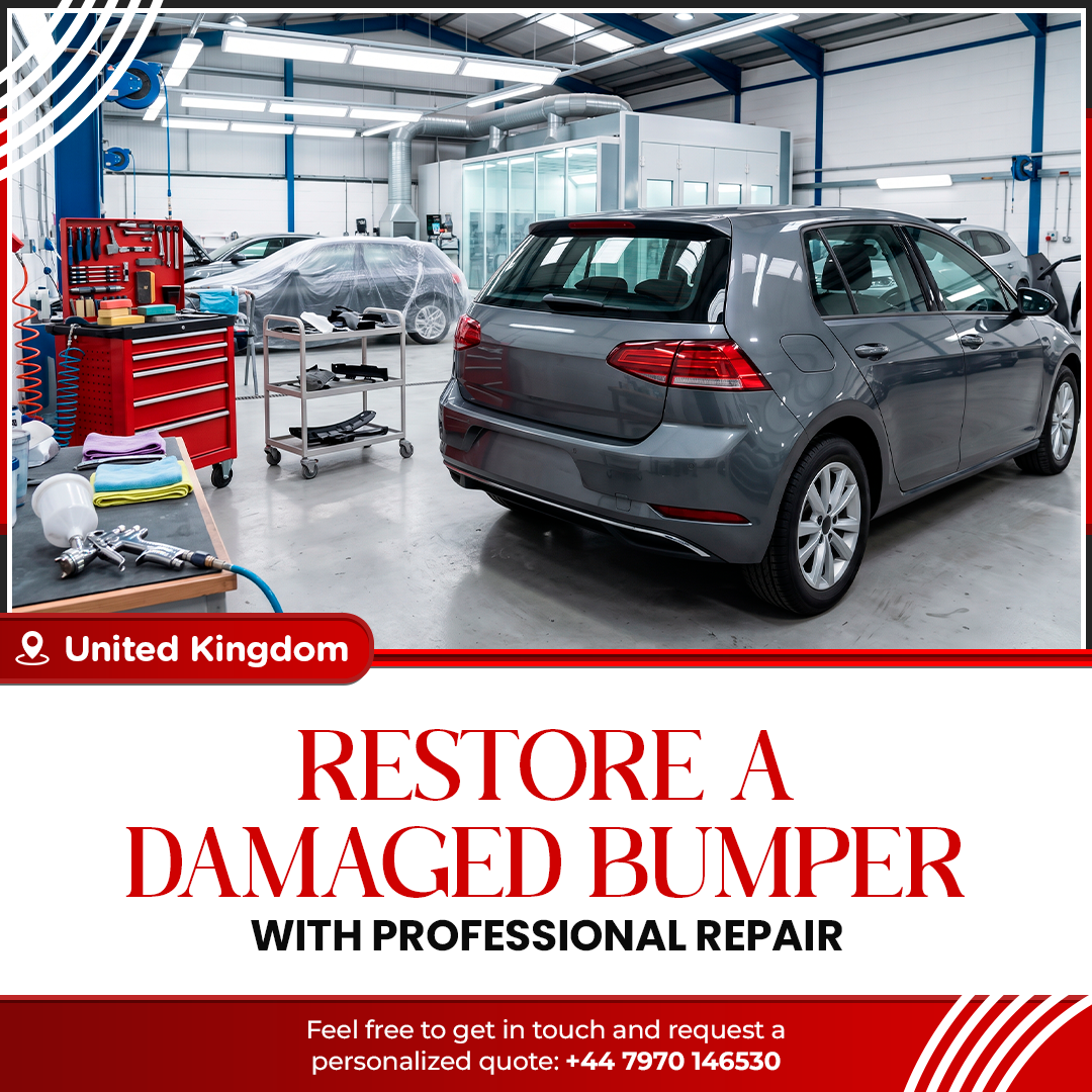 Restore a Damaged Bumper with Professional Repair