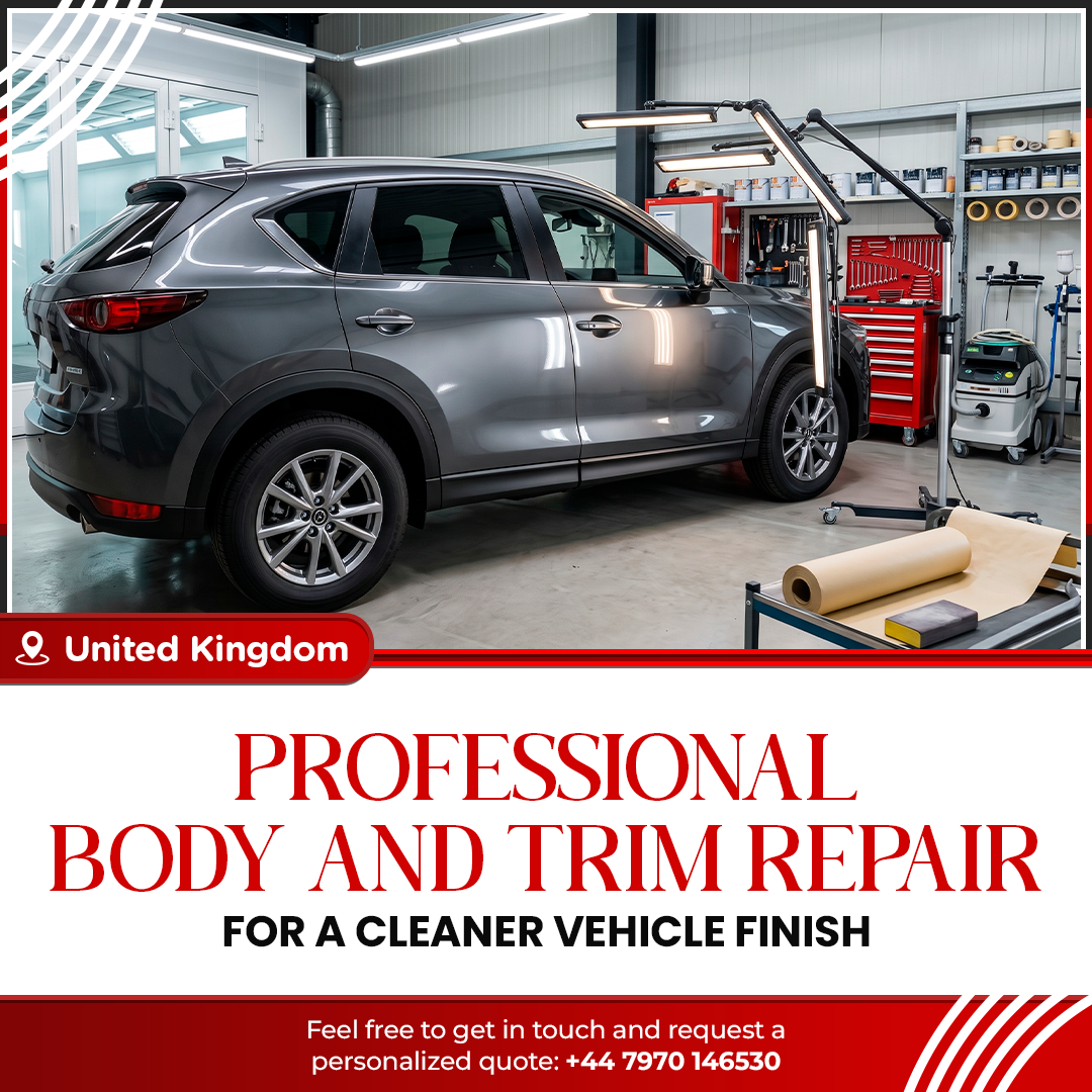 Professional Body and Trim Repair for a Cleaner Vehicle Finish